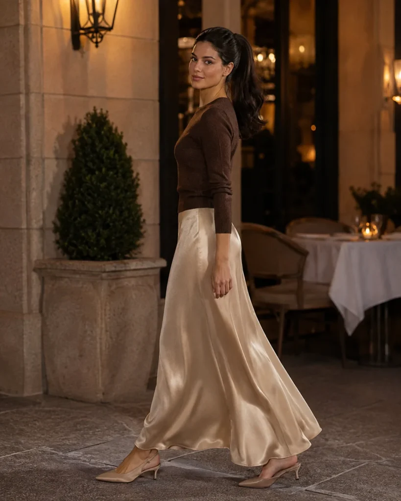 Old Money Outfits With Long Skirts: 20+ Elegant Ideas 36 Old Money Long Skirt Outfits For Dinner