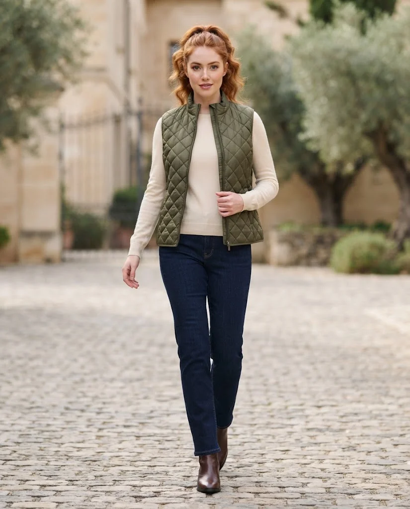 Old Money Vest Outfits for Travel