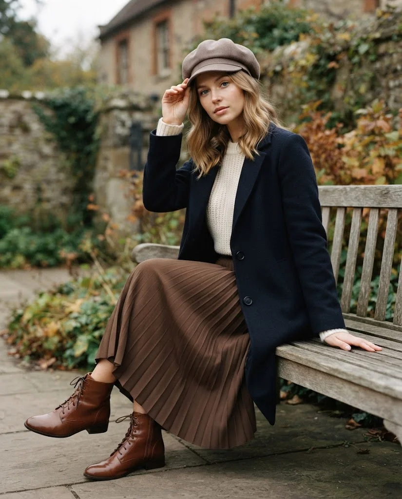 Newsboy Caps for an Old Money Look