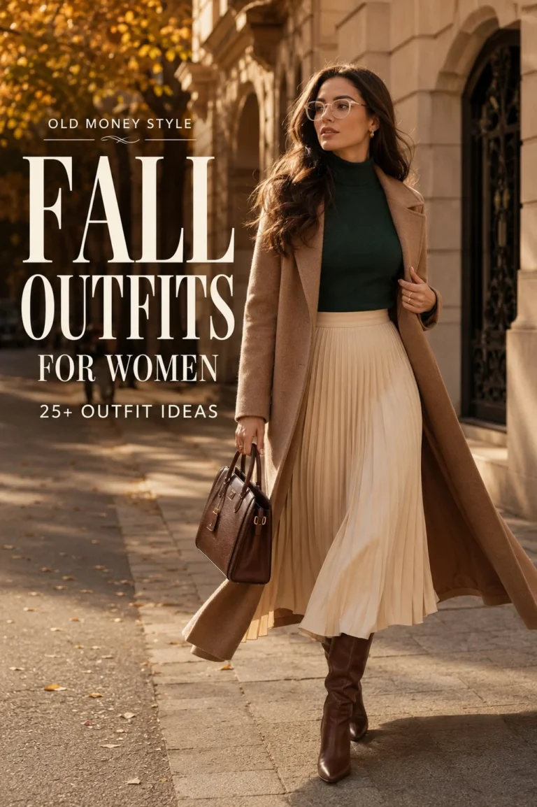 Old Money Fall Outfits for Women: 25+ Old Money Fall Outfit Ideas