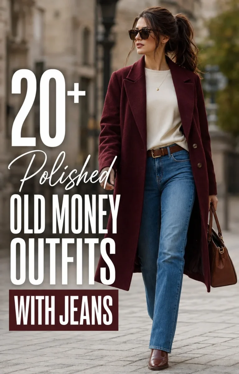 Old Money Outfits With Jeans: 20+ Polished Outfit Ideas