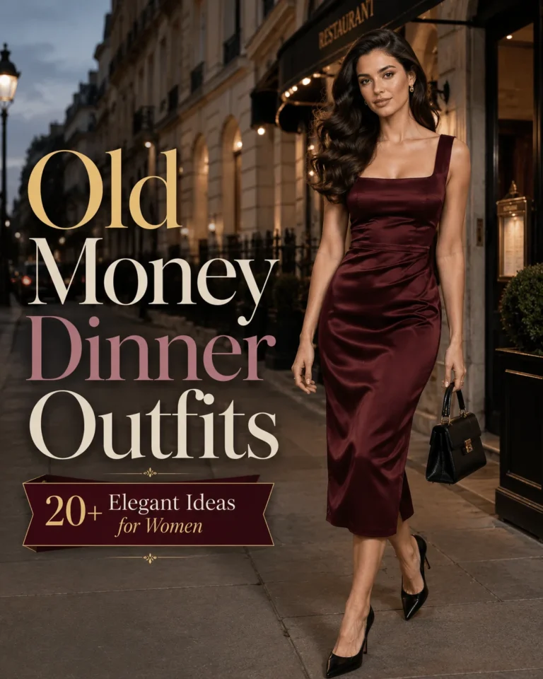 Old Money Dinner Outfits