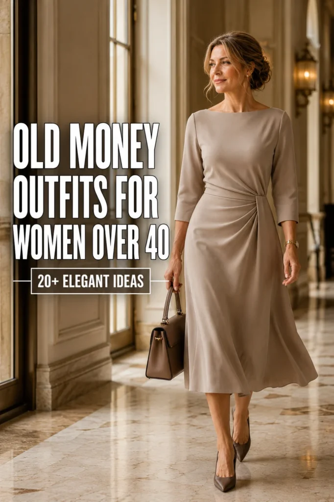Old Money Outfits for Women Over 40: 20+ Elegant Ideas 40 Old Money Outfits for Women Over 40