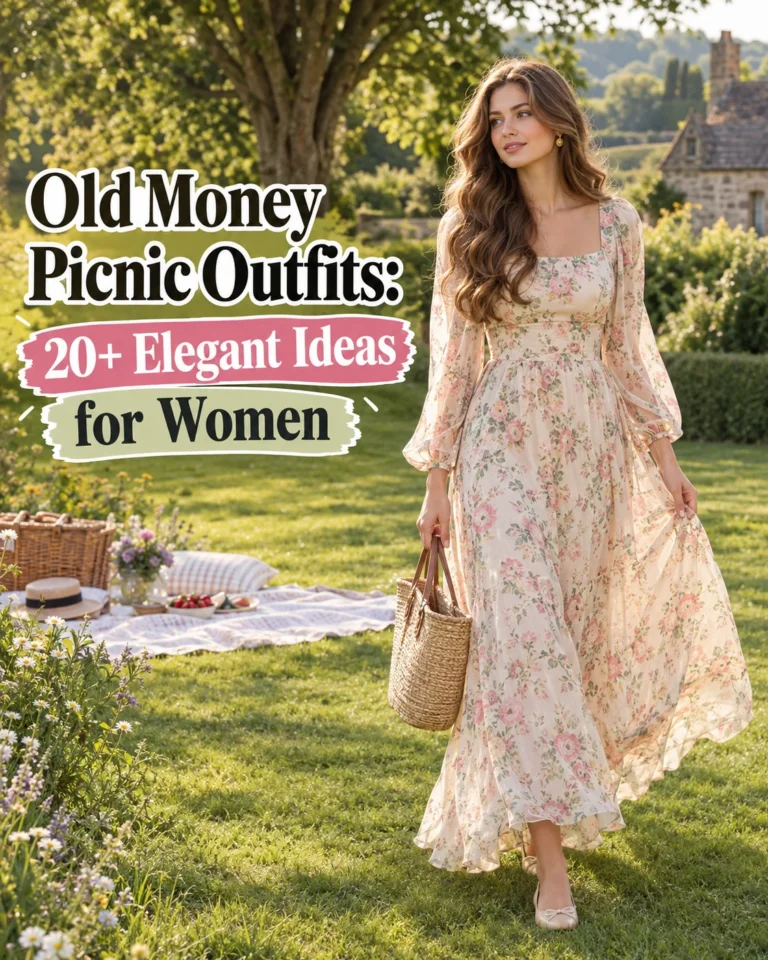 Old Money Picnic Outfits
