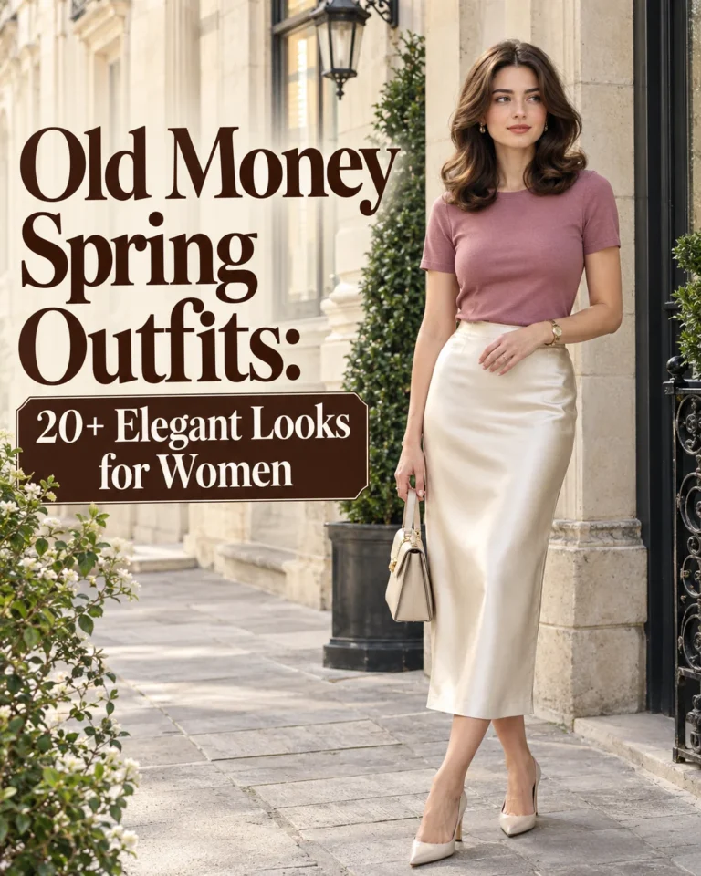 Old Money Spring Outfits