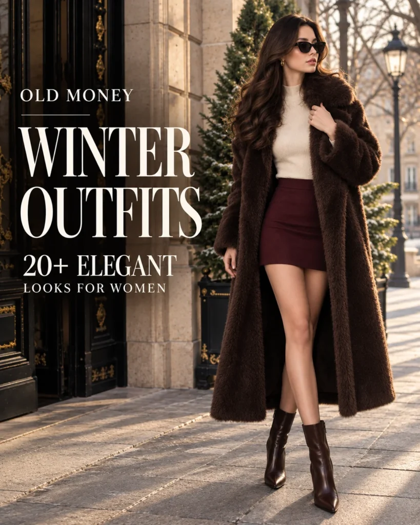 Old Money Winter Outfits: 20+ Elegant Looks for Women 30 Old Money Winter Outfits