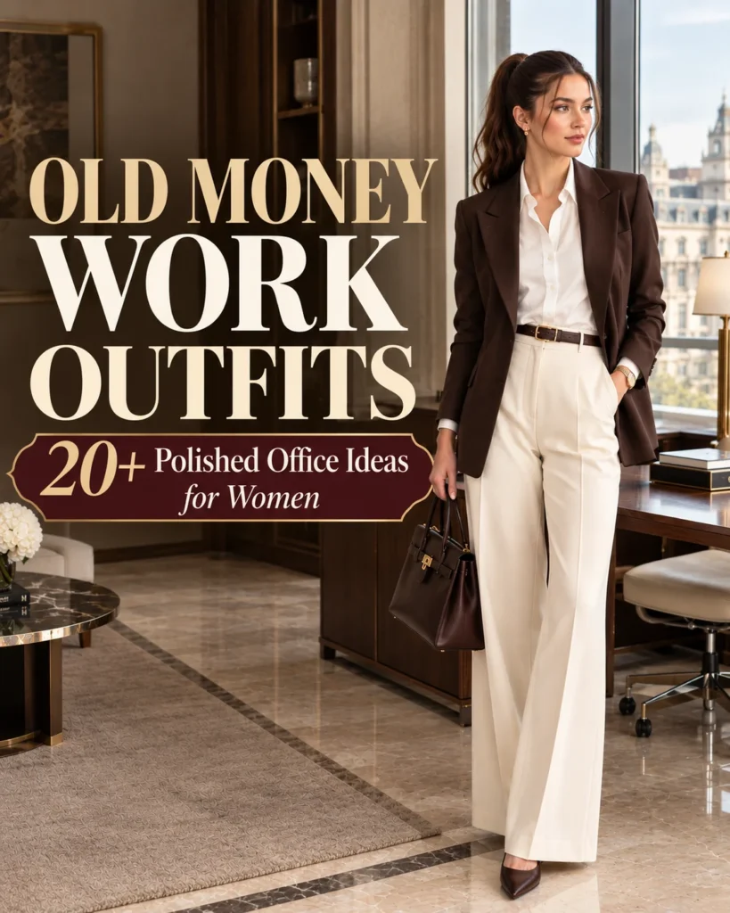 Old Money Work Outfits: 20+ Polished Office Ideas for Women 32 Old Money Work Outfits