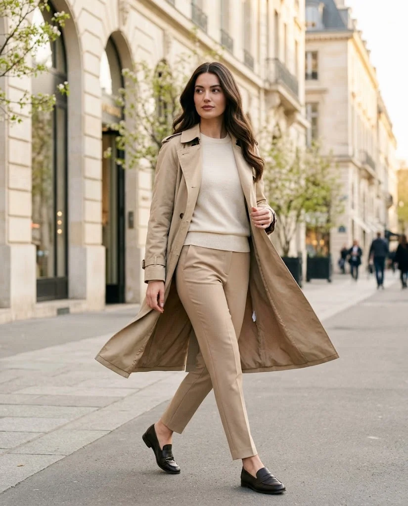 women wearing The Lightweight Trench Look