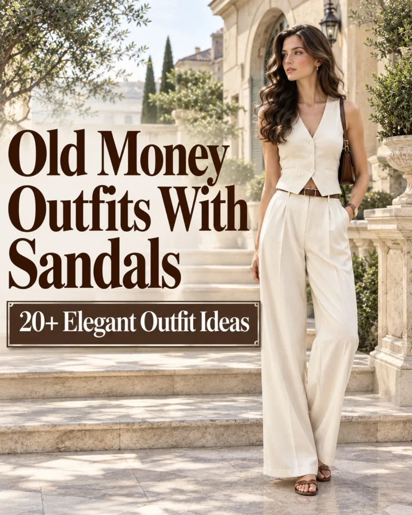 Old Money Outfits With Sandals: 20+ Elegant Outfit Ideas 29 Old Money Outfits With Sandals