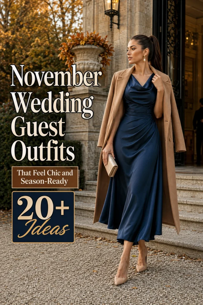 November Wedding Guest Outfits That Feel Chic and Season-Ready: 20+ Ideas 14 November Wedding Guest Outfits