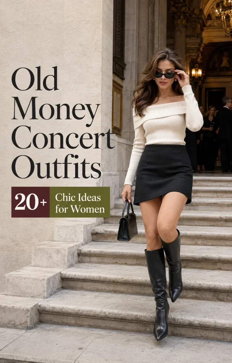 Old Money Concert Outfits