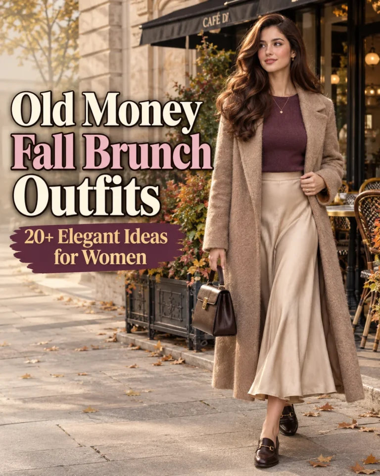 Old money fall brunch outfits for women, 20+ elegant ideas