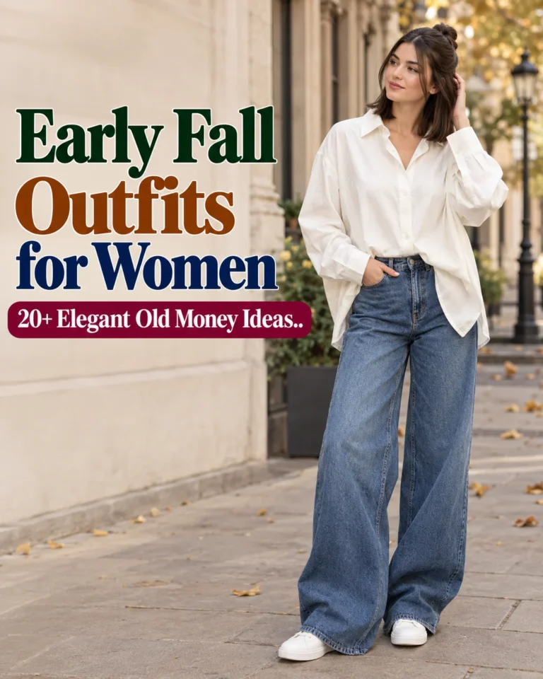 Early Fall Outfits for Women: 20+ Elegant Old Money Ideas 5 Early fall outfits for women, 20+ elegant old money ideas