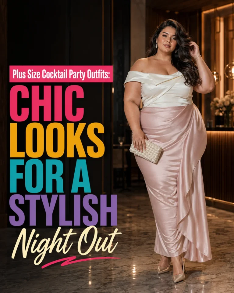 Plus Size Cocktail Party Outfits for Women: 15 Stylish Ideas 22 Plus Size Cocktail Party Outfits for Women