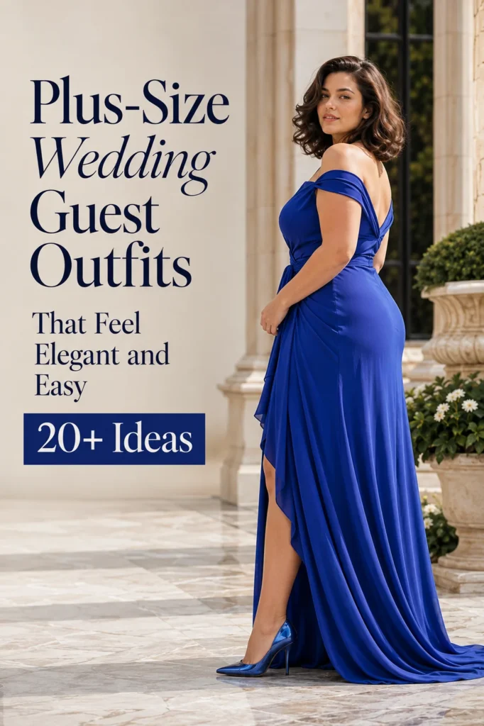Plus-Size Wedding Guest Outfits That Feel Elegant and Easy: 20+ Ideas 13 Plus-Size Wedding Guest Outfits