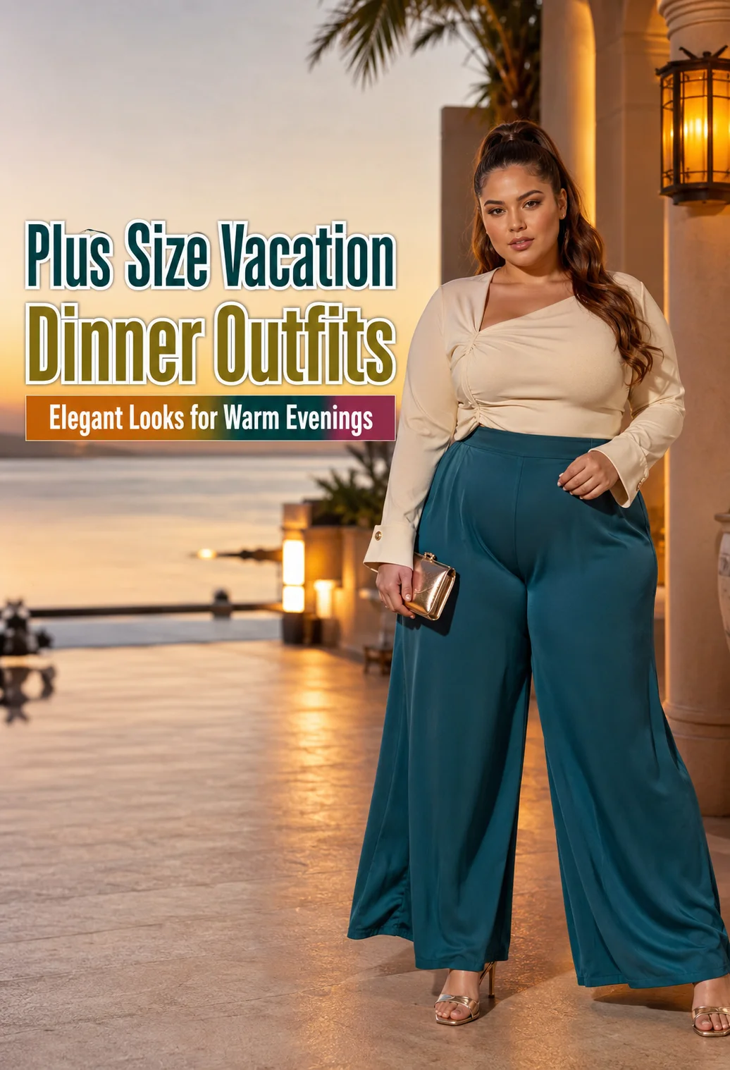Plus Size Vacation Dinner Outfits: Elegant Looks for Warm Evenings 1 Plus Size Vacation Dinner Outfits for Women