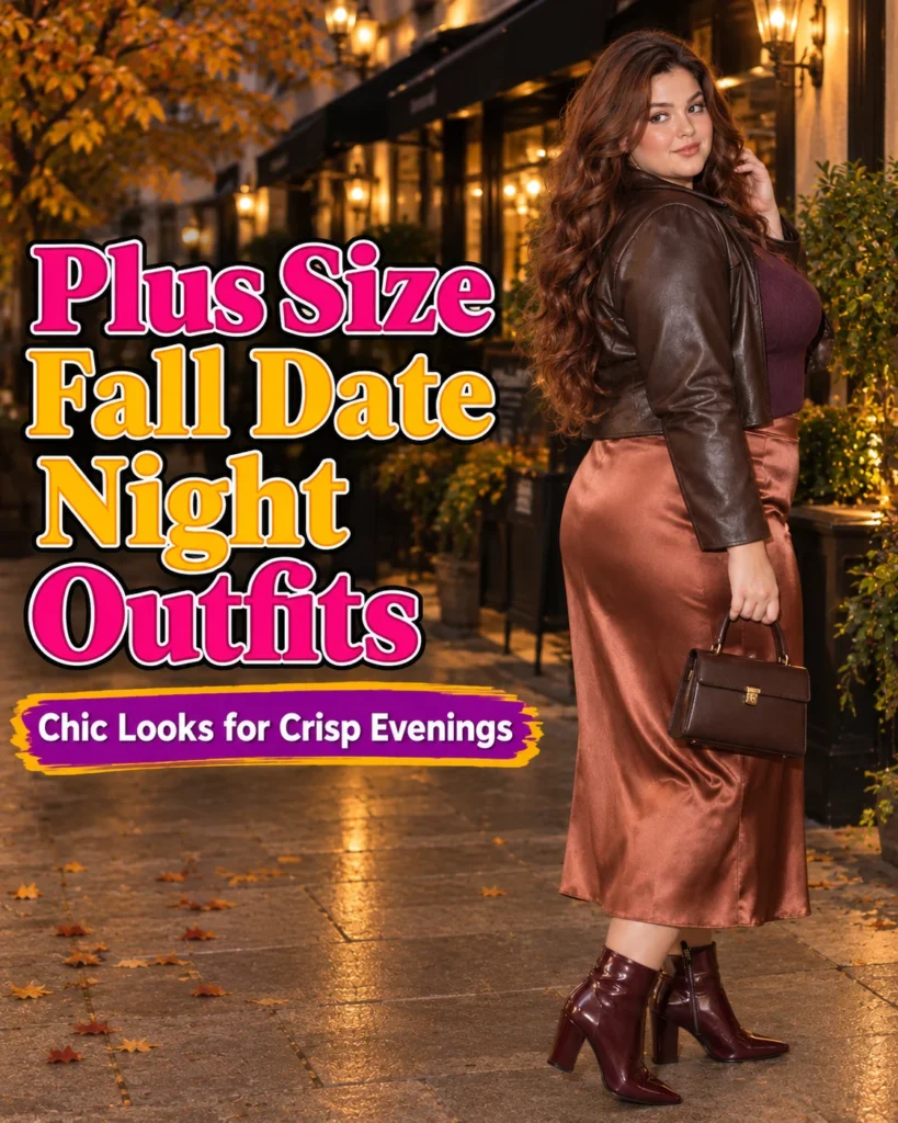 Plus Size Fall Date Night Outfits: Chic Looks for Crisp Evenings 36 Plus Size Fall Date Night Outfits for Women