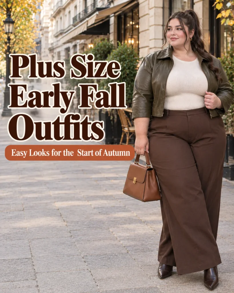Plus Size Early Fall Outfits: Easy Looks for the Start of Autumn 31 Plus Size Early Fall Outfits for Women