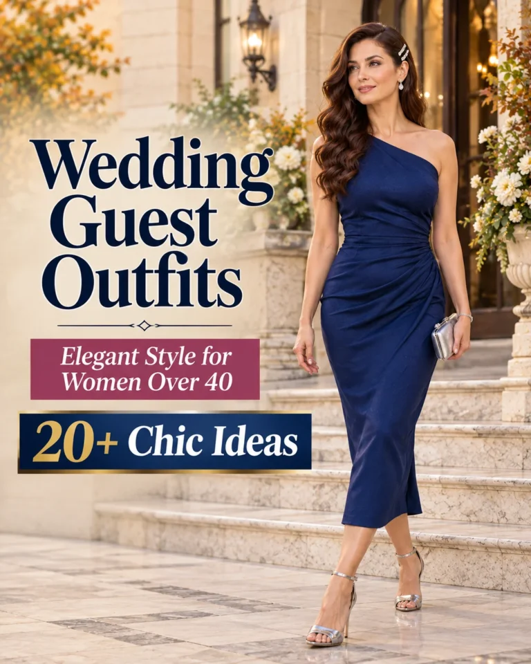 Wedding Guest Outfits for Women Over 40: 20+ Elegant Ideas 4 Elegant wedding guest outfits for women over 40, 20+ ideas