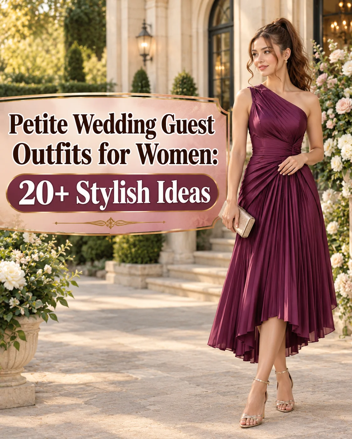 Petite wedding guest outfits for women, 20+ stylish ideas