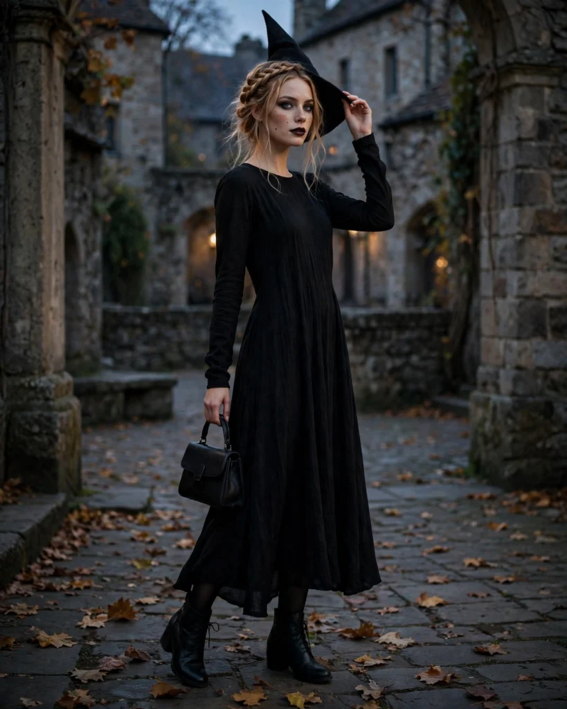 Simple Witch Outfit Easy Halloween Costume