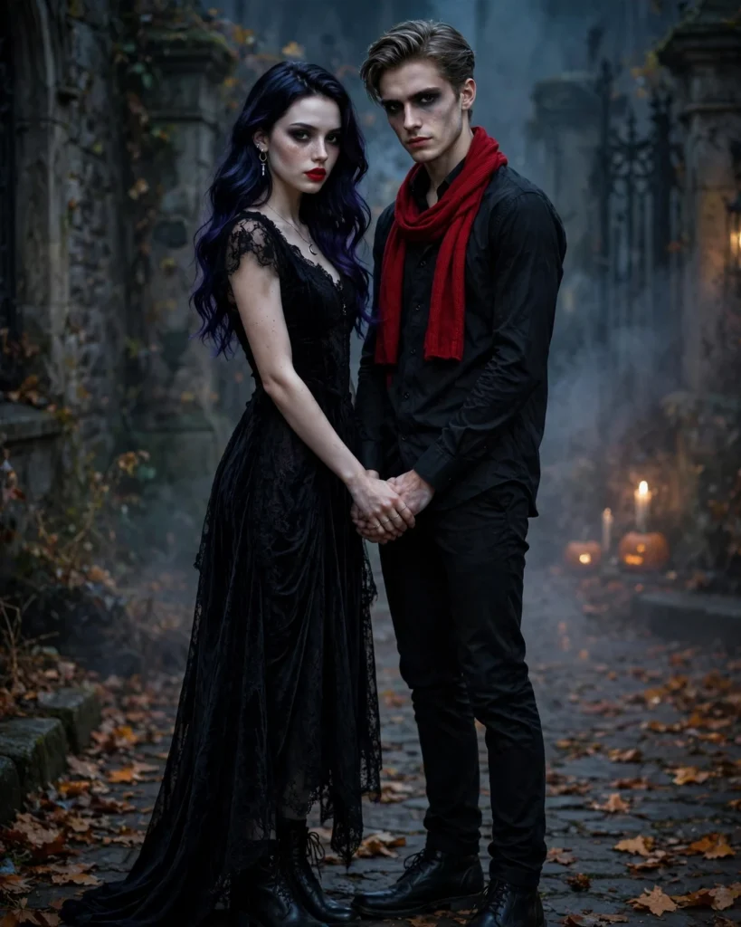 Vampire Couple Couples Halloween Costume
