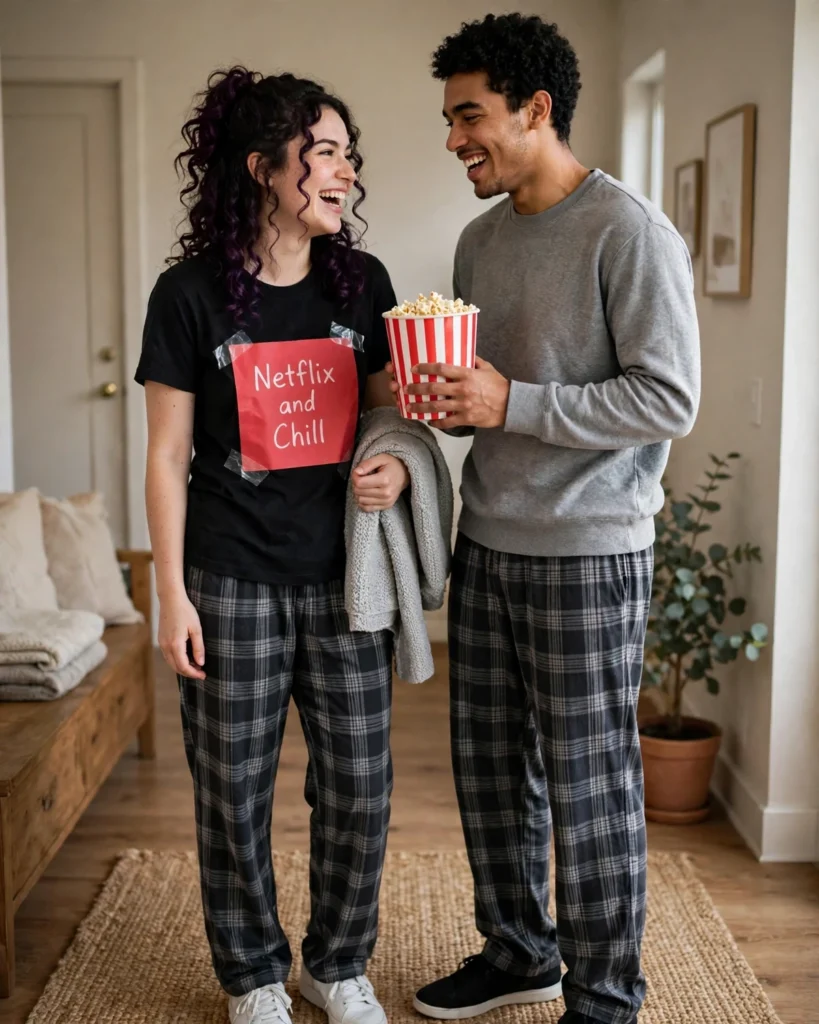 Netflix and Chill Couple Couples Halloween Costume
