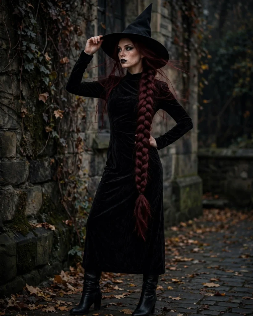 21 Last-Minute Halloween Costume Ideas Anyone Can Put Together 6 Witch Costume Last-Minute Halloween Costume