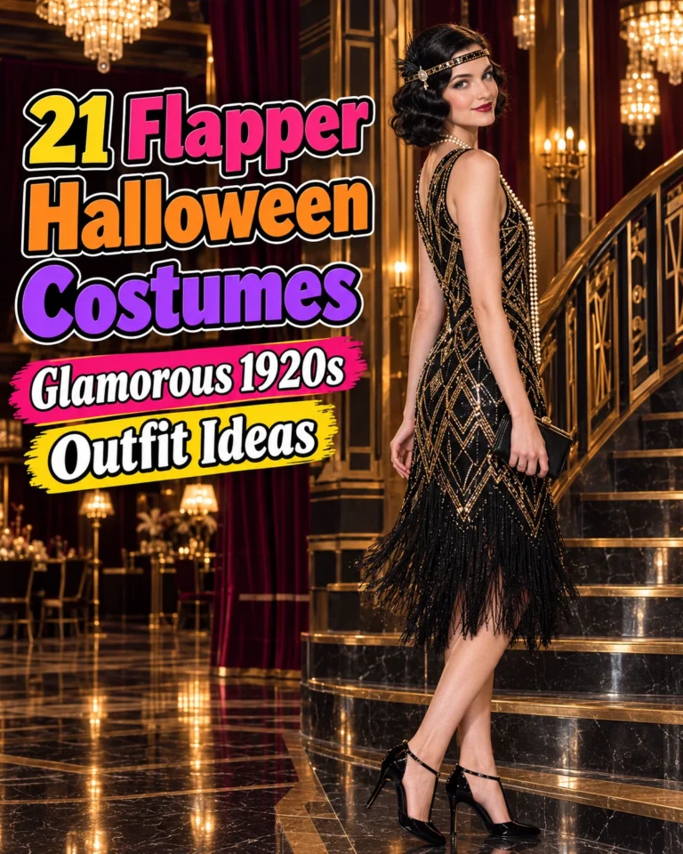 Flapper Halloween Costumes: Glamorous 1920s Outfit Ideas
