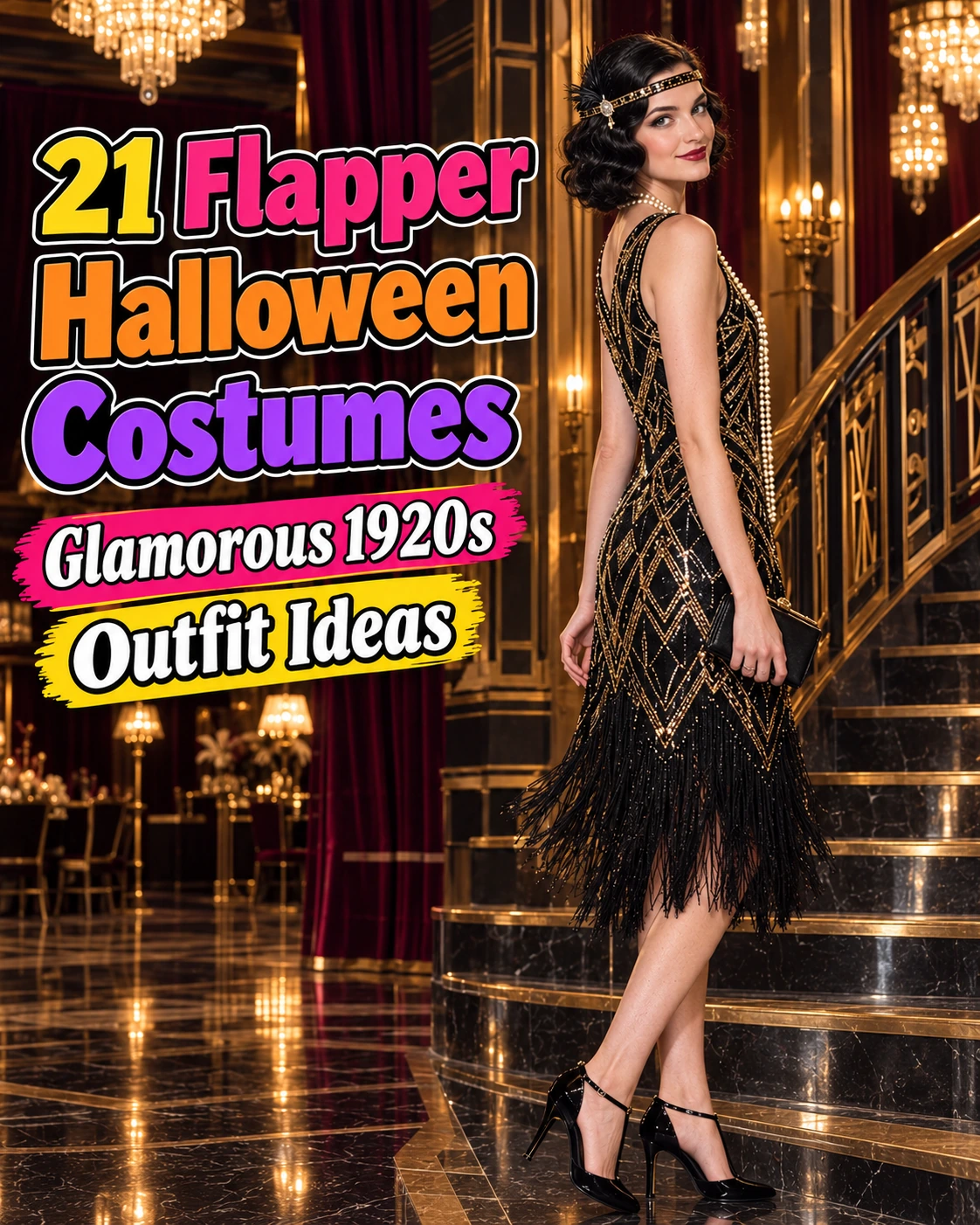 Flapper Halloween Costumes: Glamorous 1920s Outfit Ideas