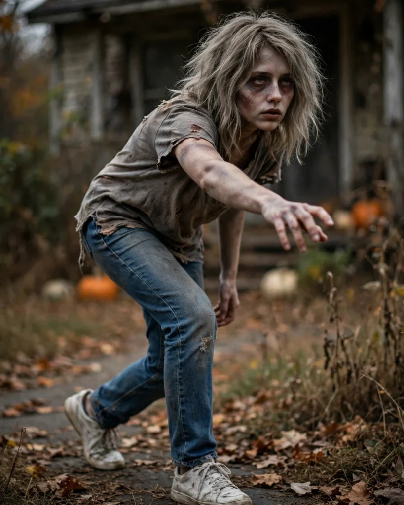 21 Last-Minute Halloween Costume Ideas Anyone Can Put Together 7 Zombie Last-Minute Halloween Costume