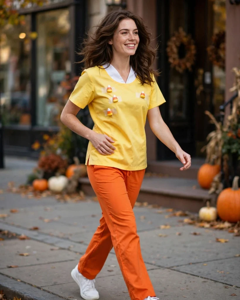 Candy Corn Scrub Costume Scrub Halloween Costume