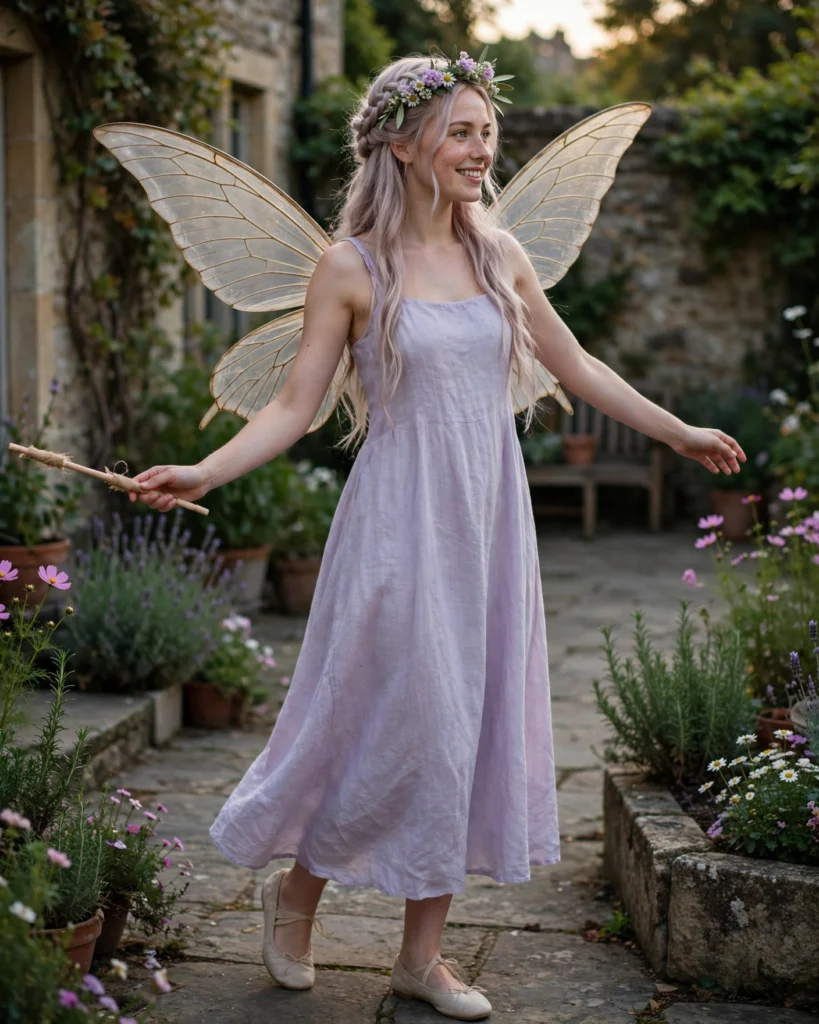 Simple Fairy Costume Easy Halloween Costume
