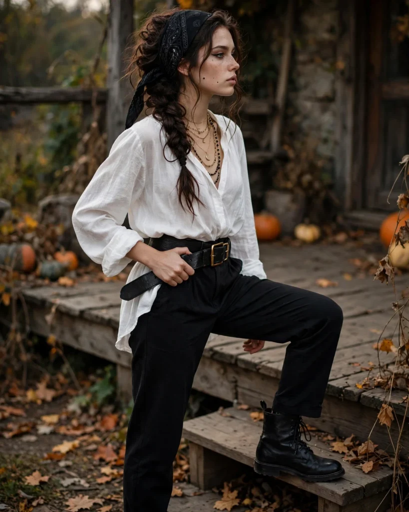 21 Last-Minute Halloween Costume Ideas Anyone Can Put Together 10 Pirate Costume Last-Minute Halloween Costume