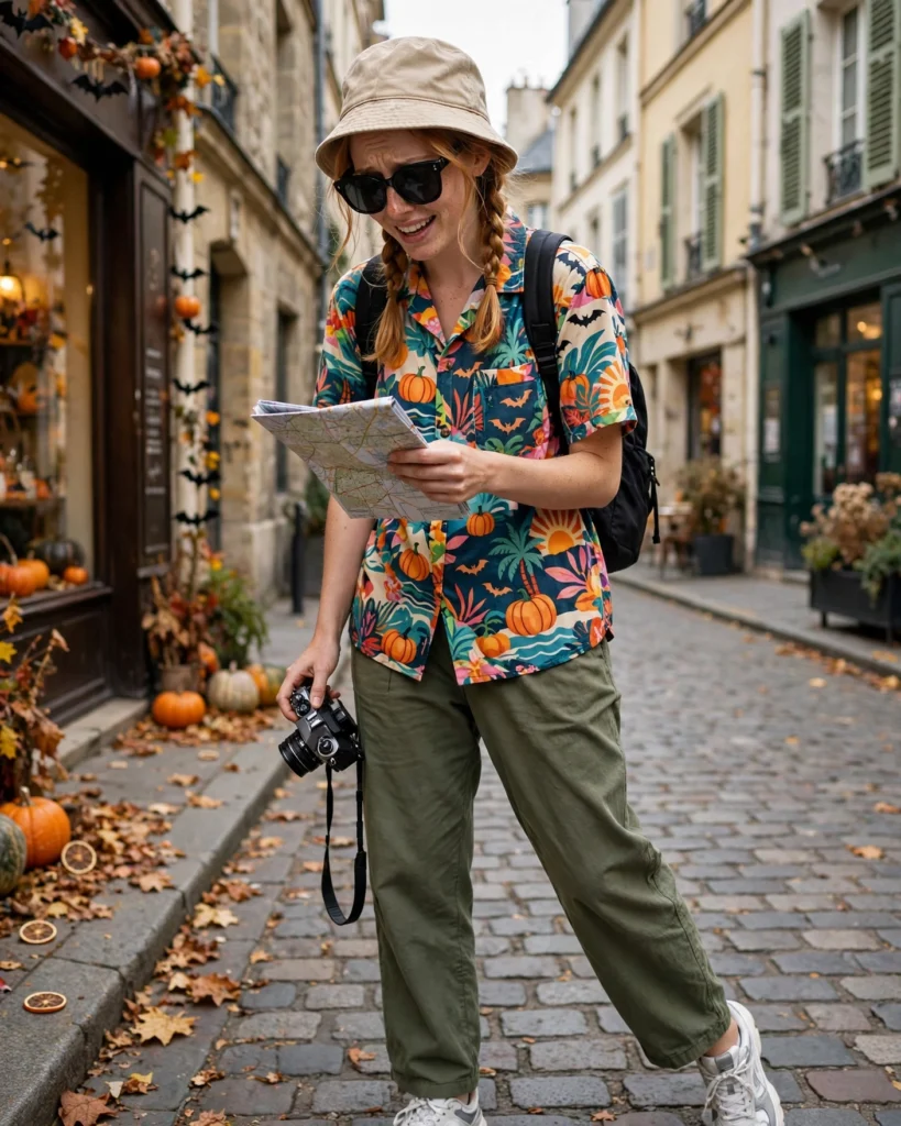 Funny Tourist Costume Easy Halloween Costume