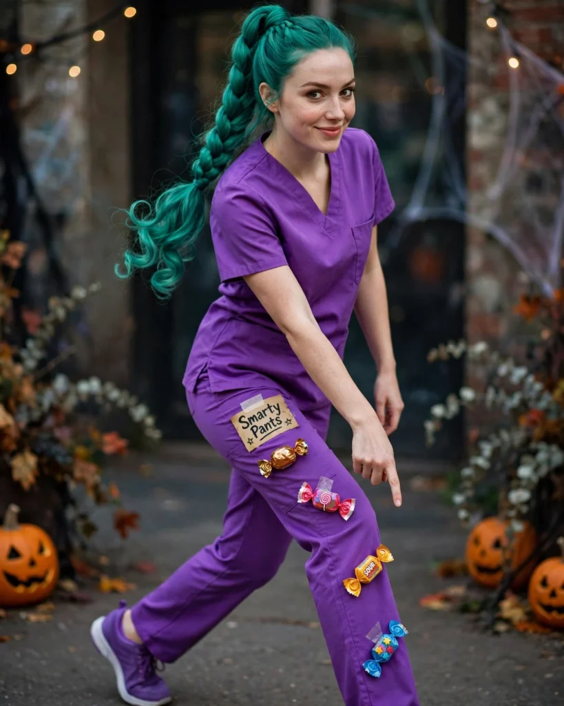 Smarty Pants Scrub Costume Scrub Halloween Costume