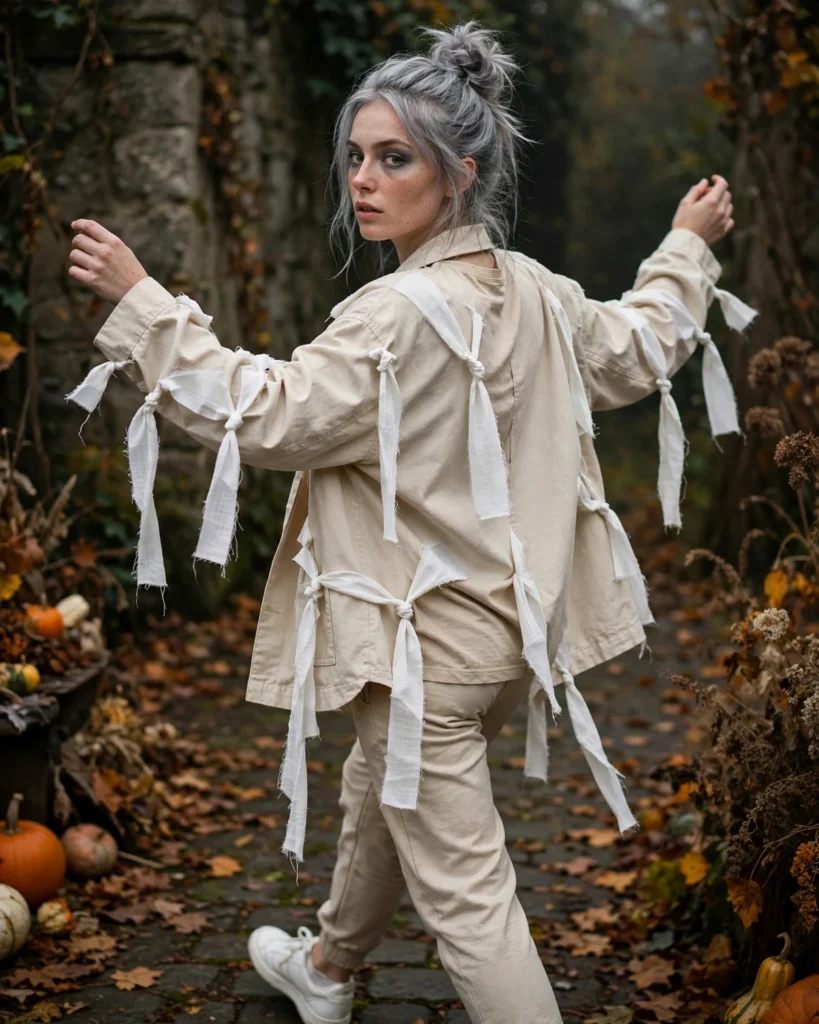 21 Last-Minute Halloween Costume Ideas Anyone Can Put Together 14 Mummy Costume Last-Minute Halloween Costume
