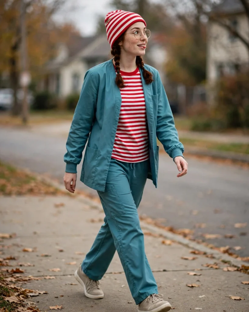Where’s Waldo Scrub Costume Scrub Halloween Costume