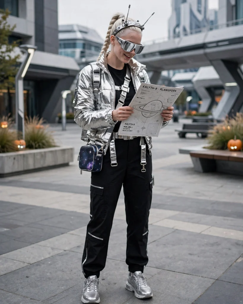 Alien Tourist Fun Halloween Outfit