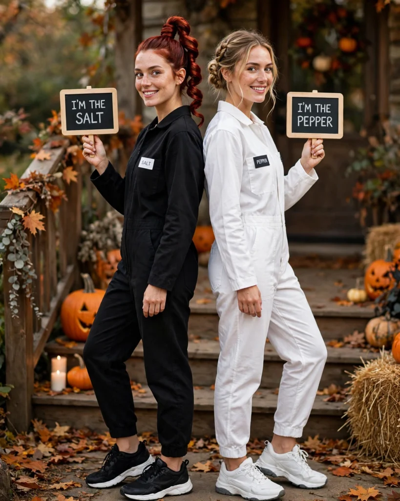 Funny Matching Best-Friend Outfits Fun Halloween Outfit
