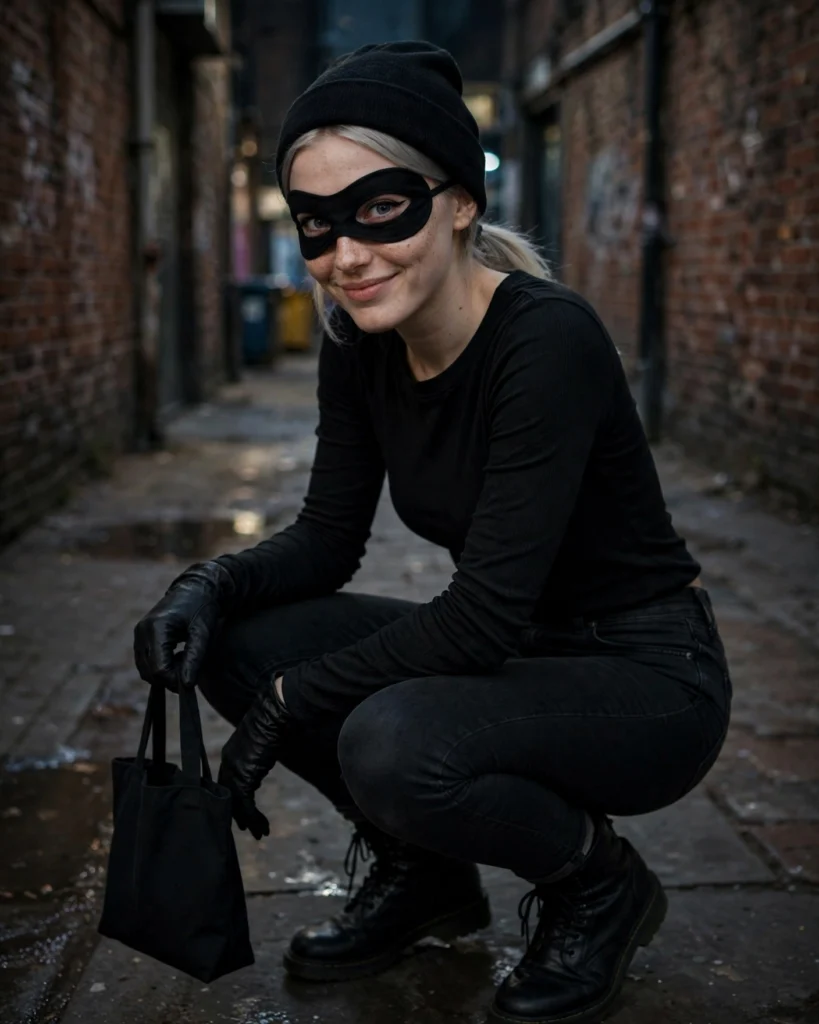 Cat Burglar Costume Easy Halloween Costume
