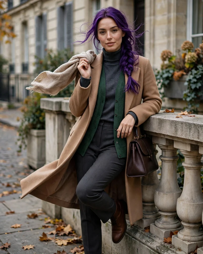 Elegant Layers for Chilly Autumn Days Fall Fashion Outfit