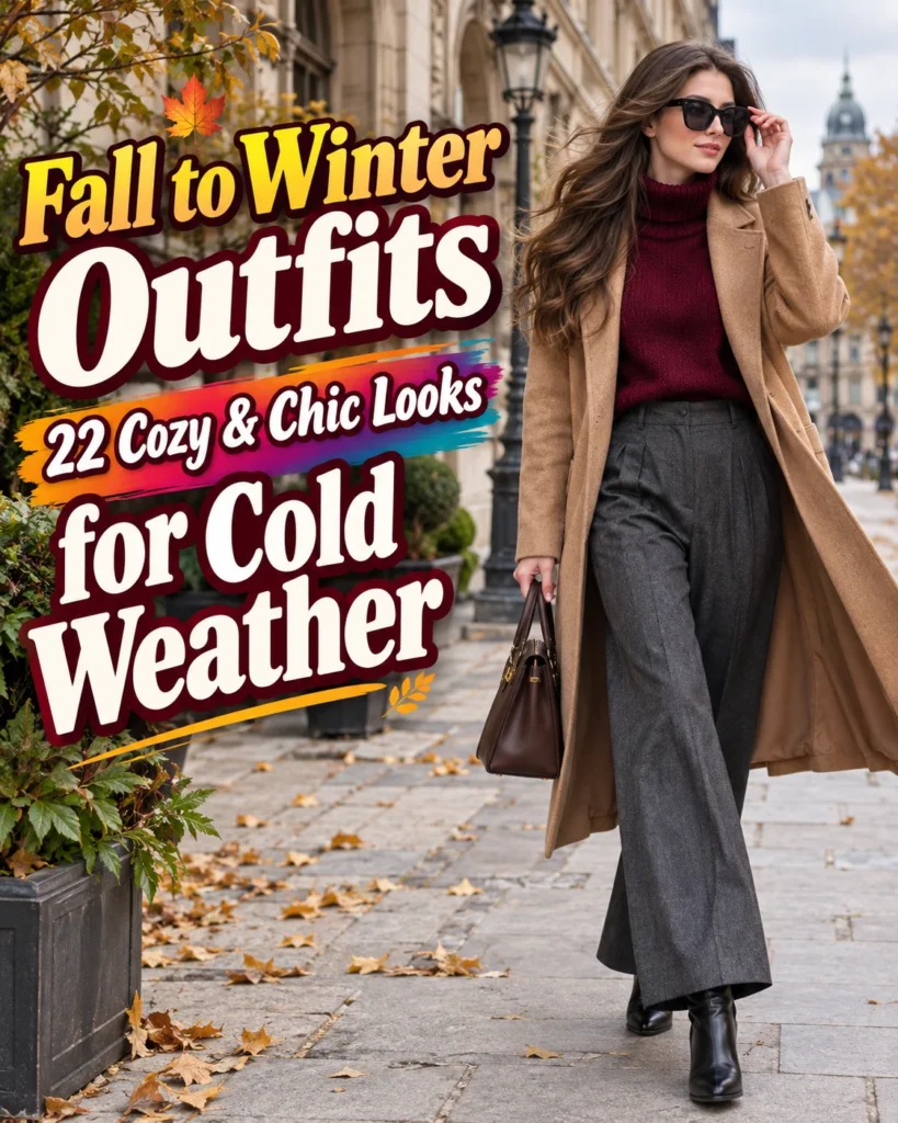 Fall to Winter Outfits: 22 Cozy & Chic Looks for Cold Weather 5 Fall to Winter Outfits for Cold Weather