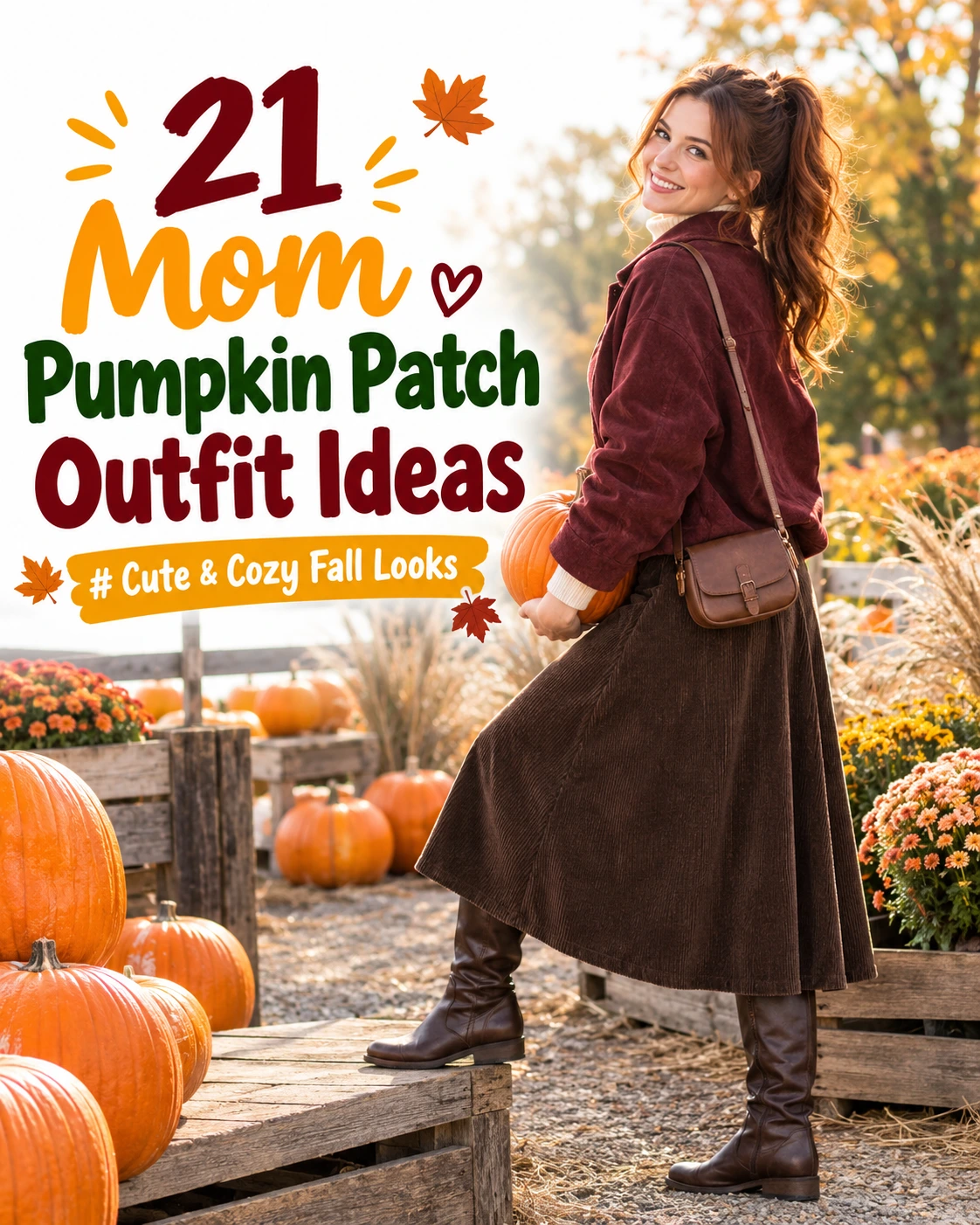 Mom Pumpkin Patch Outfit Ideas