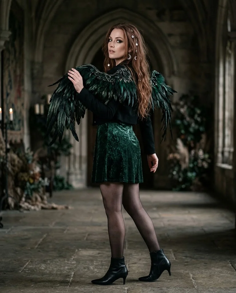 20 Trendy Halloween Outfits with Complete Costume Details 4 Dark Fairy Outfit Halloween Outfit