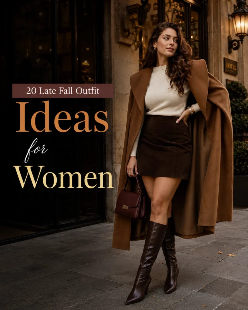 20 Late Fall Outfit Ideas for Women 17 Late Fall Outfit Ideas for Women