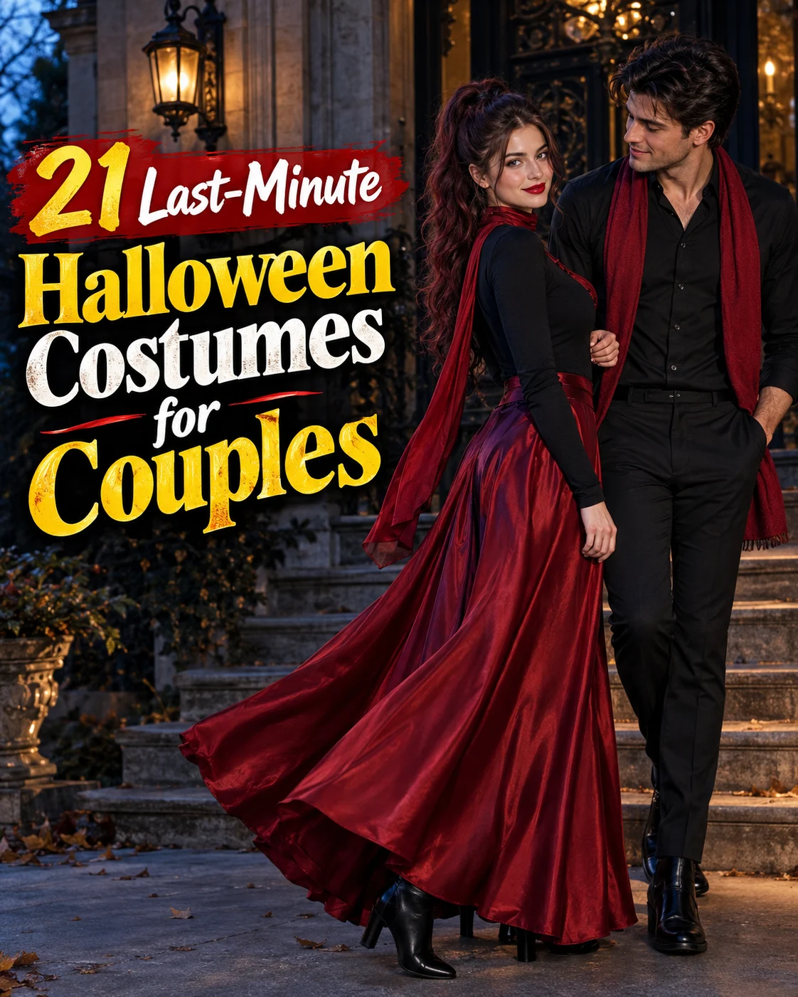 Last-Minute Halloween Costumes for Couples