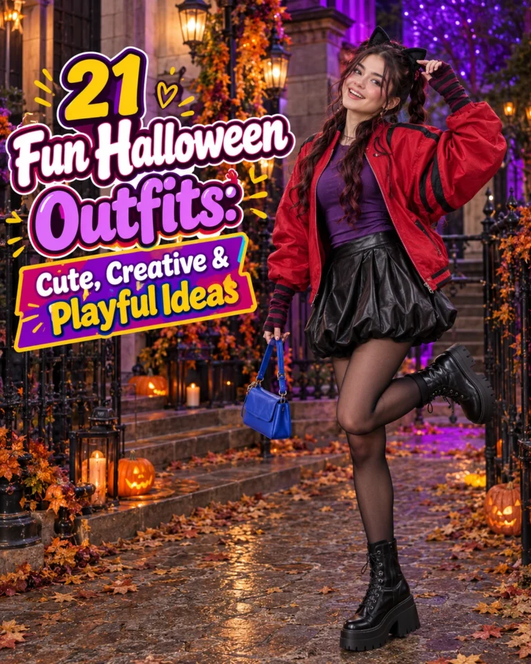 Fun Halloween Outfits: Cute, Creative and Playful Ideas