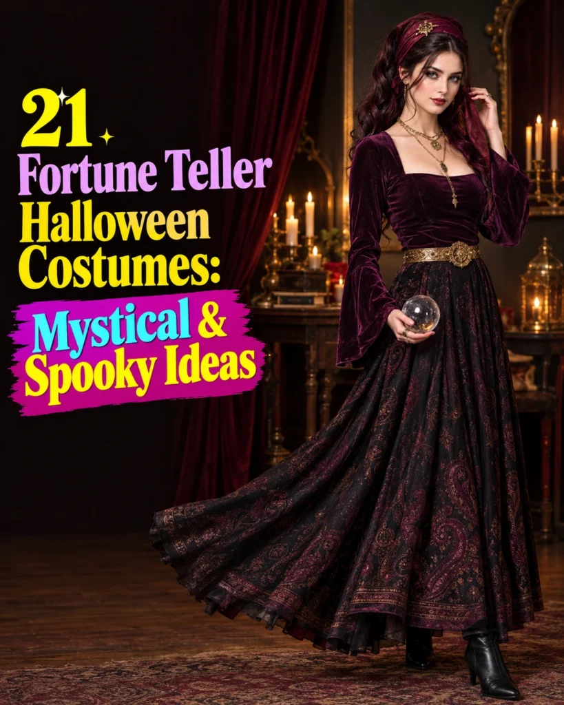 21 Fortune Teller Halloween Costumes: Mystical & Spooky Ideas 14 Fortune Teller Halloween Costumes