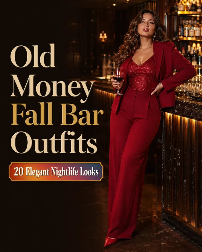 Old Money Fall Bar Outfits for Women